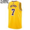Camiseta Niños NBA Los Angeles Lakers Carmelo Anthony 7 2022-23 Nike Icon Edition Gold Swingman